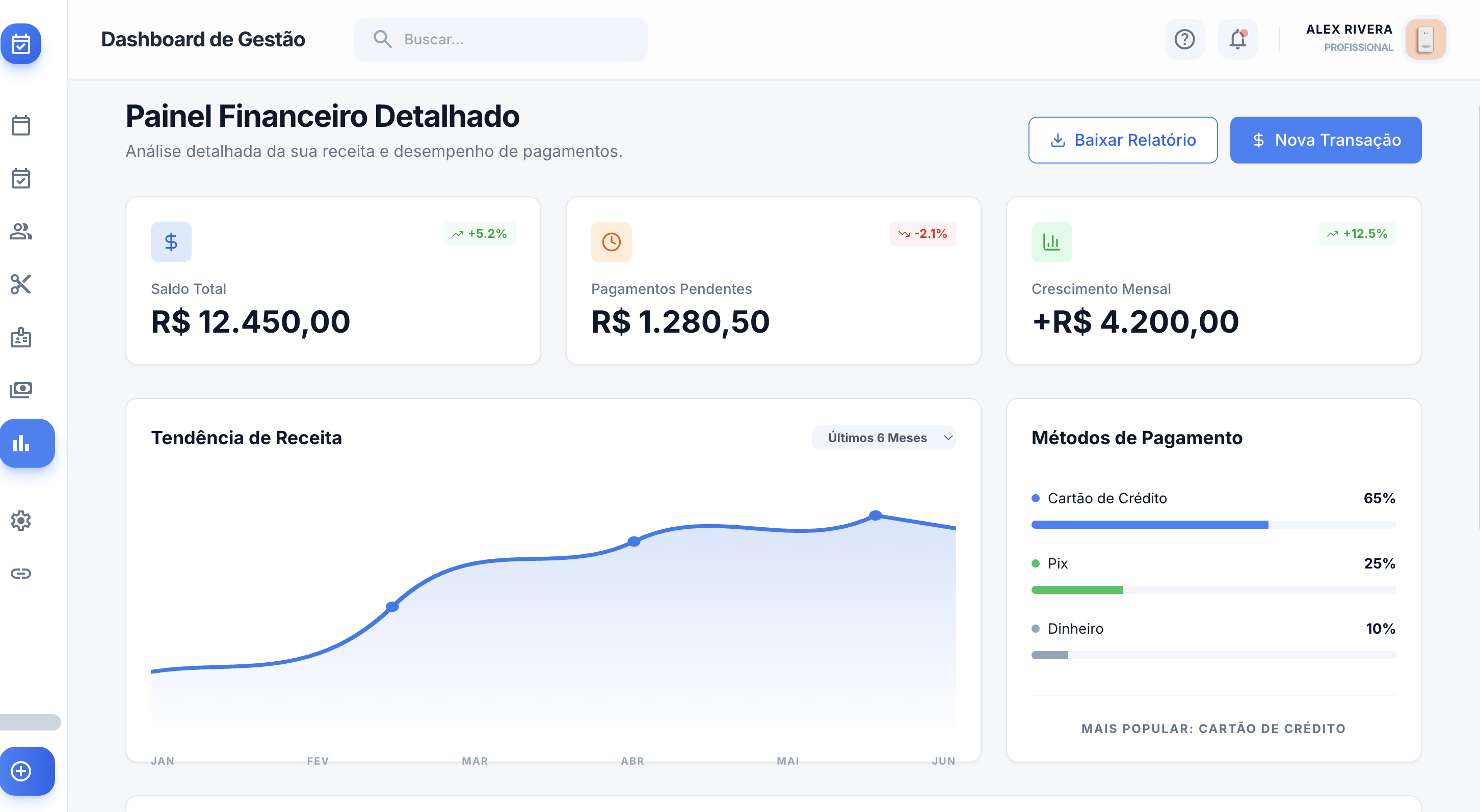 Configurações do Sistema